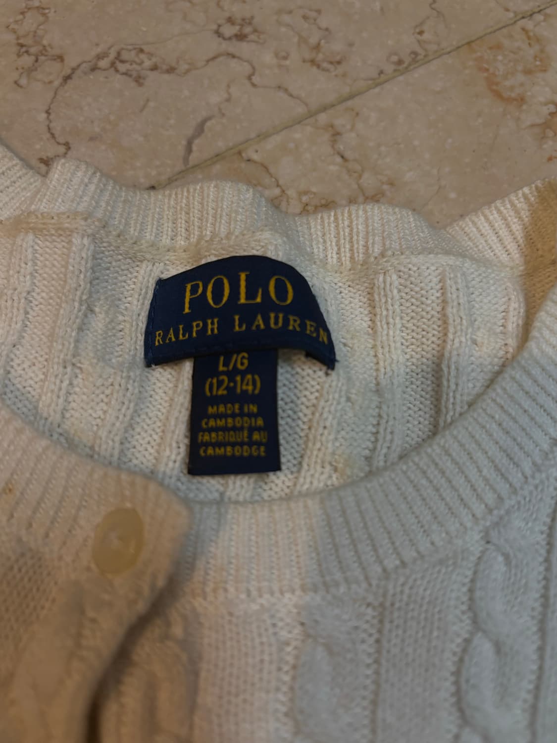 Polo 폴로 니트 가디건 상품이미지2