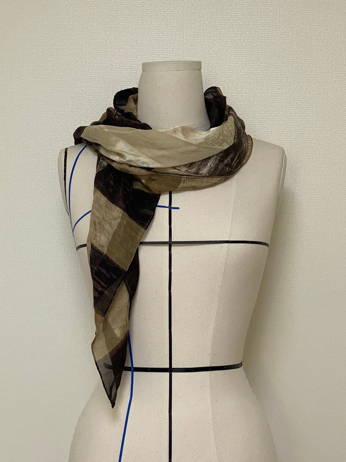 ANNE KLEIN 실크 스카프 상품이미지1