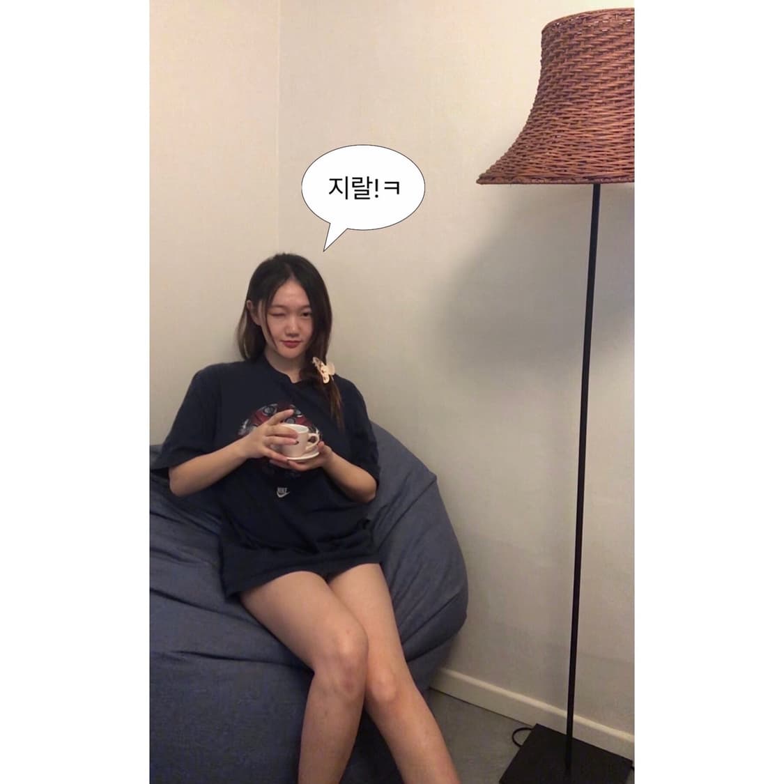 나이키 네이비 농구공 반팔 티셔츠 🥿  상품이미지8