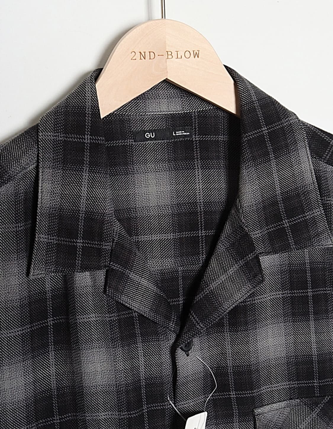 G U Check Shirts 상품이미지3