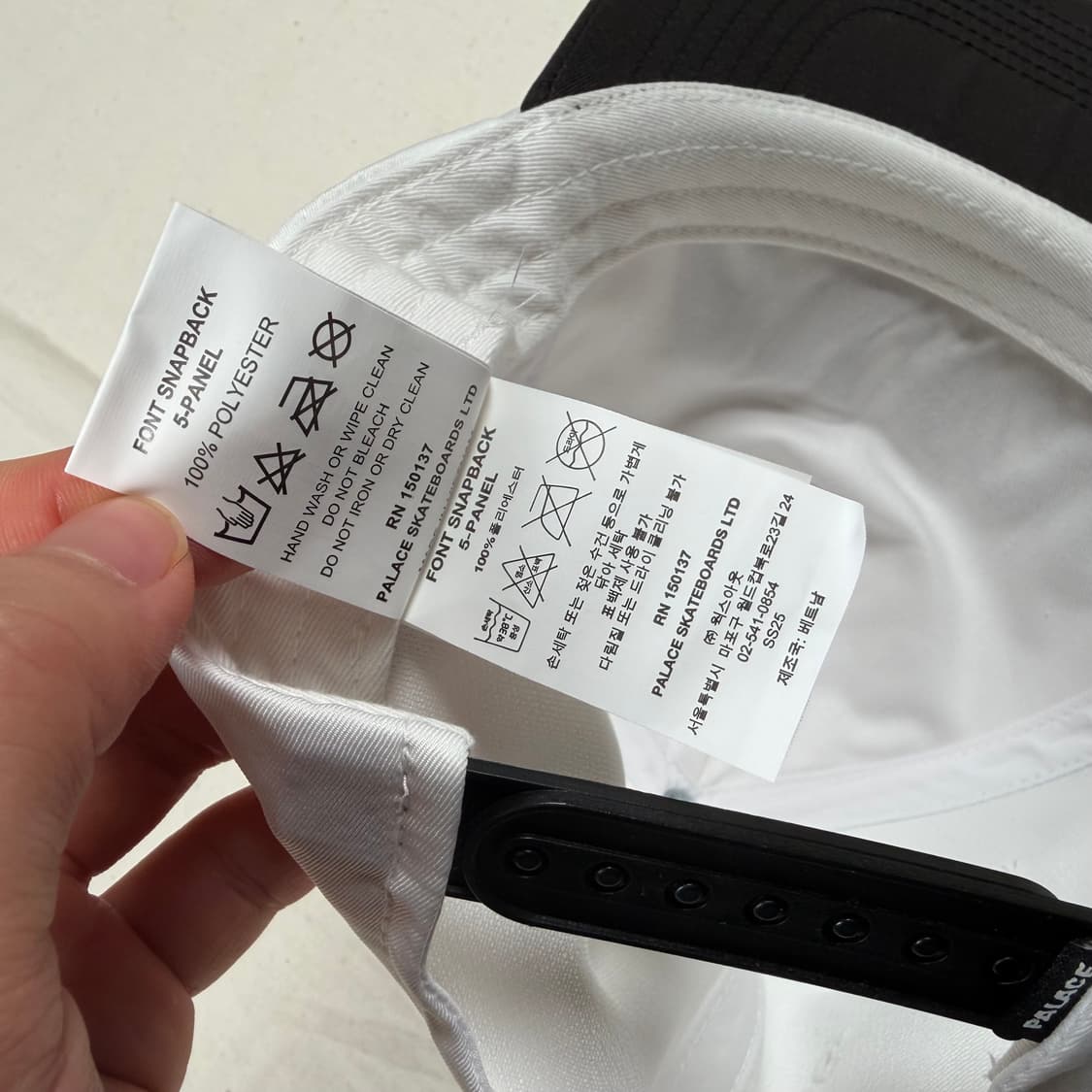 Palace 팔라스 5패널 볼캡 스냅백 모자 상품이미지7