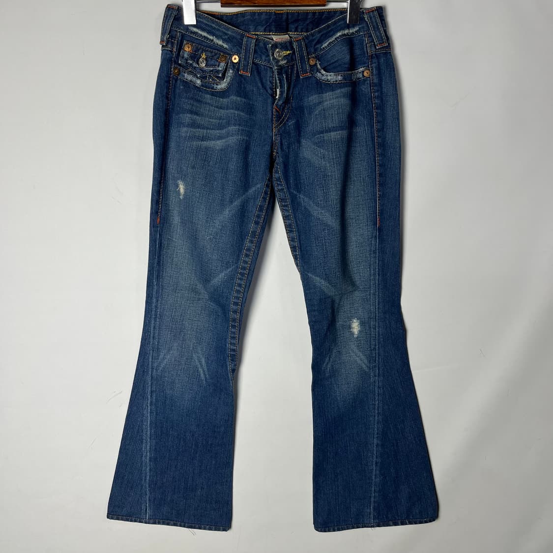 [True Religion] 트루릴리전 조이 데미지 데님팬츠 상품이미지2