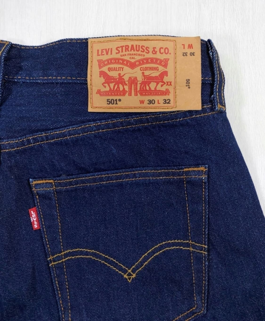 리바이스 501 청바지 30인치 W30 L32 상품이미지10