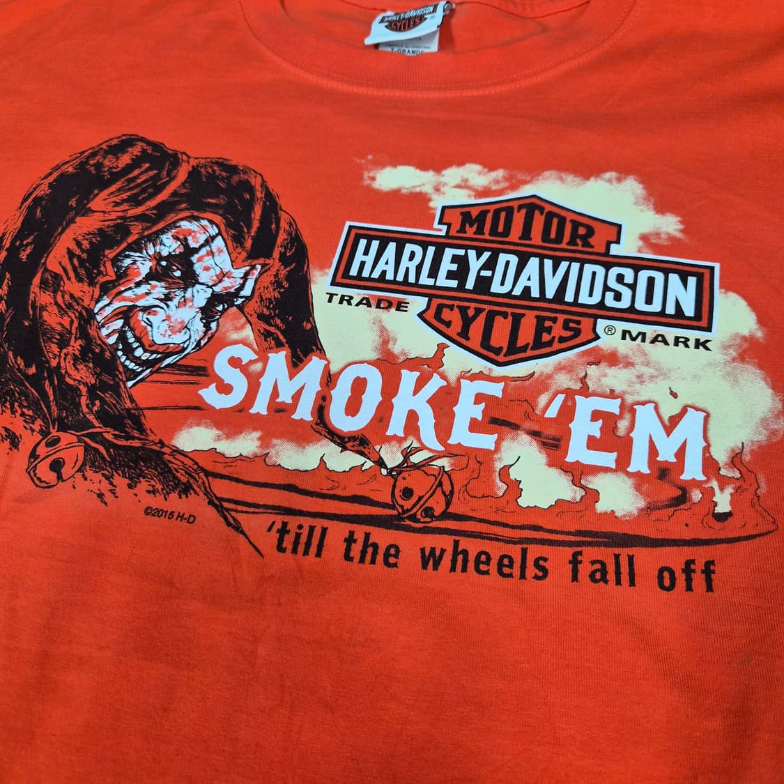 Harley Davidson Smoke 'Em Joker 반팔티 상품이미지5