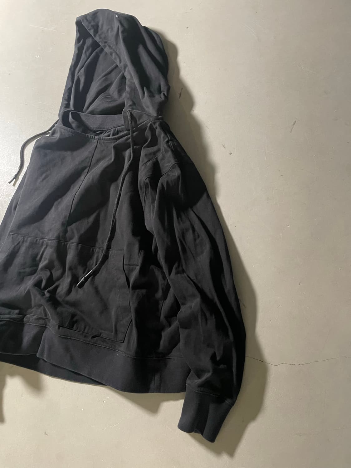 H•d oneoff Washed Double-Hood Sweatshirt 상품이미지2