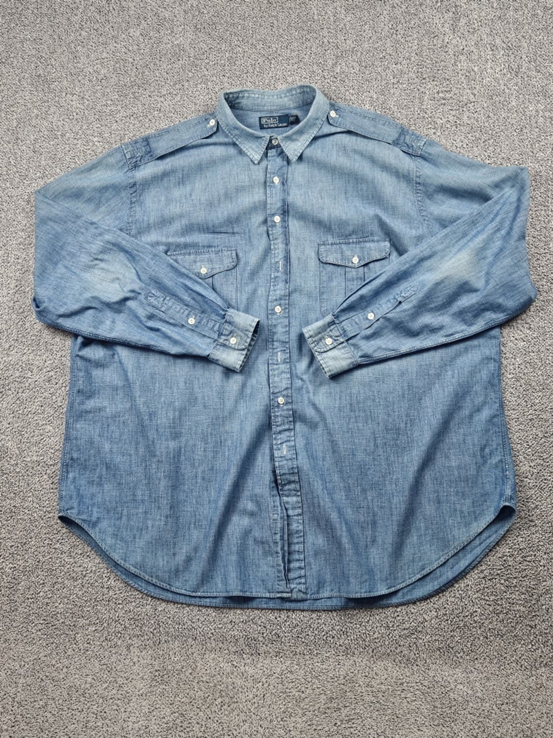 90's 폴로랄프로렌 데님셔츠 ( 3XL )  / 9738 상품이미지2