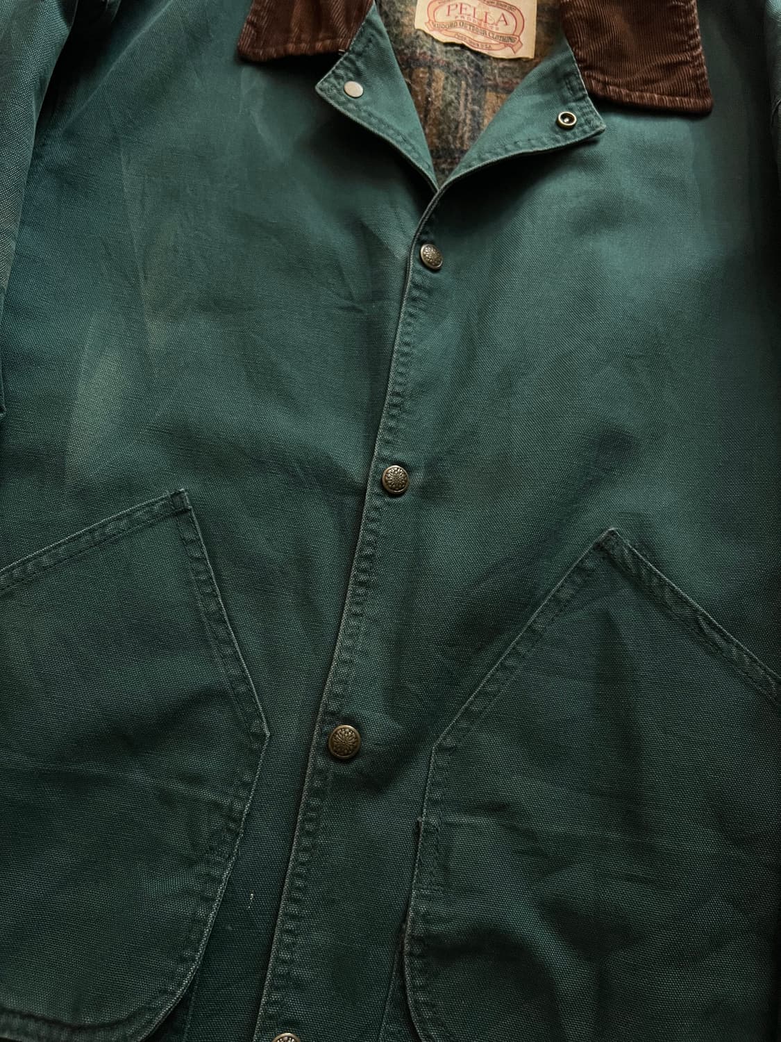 [M]90's Made in USA 빈티지 페이딩 헌팅 자켓 상품이미지3