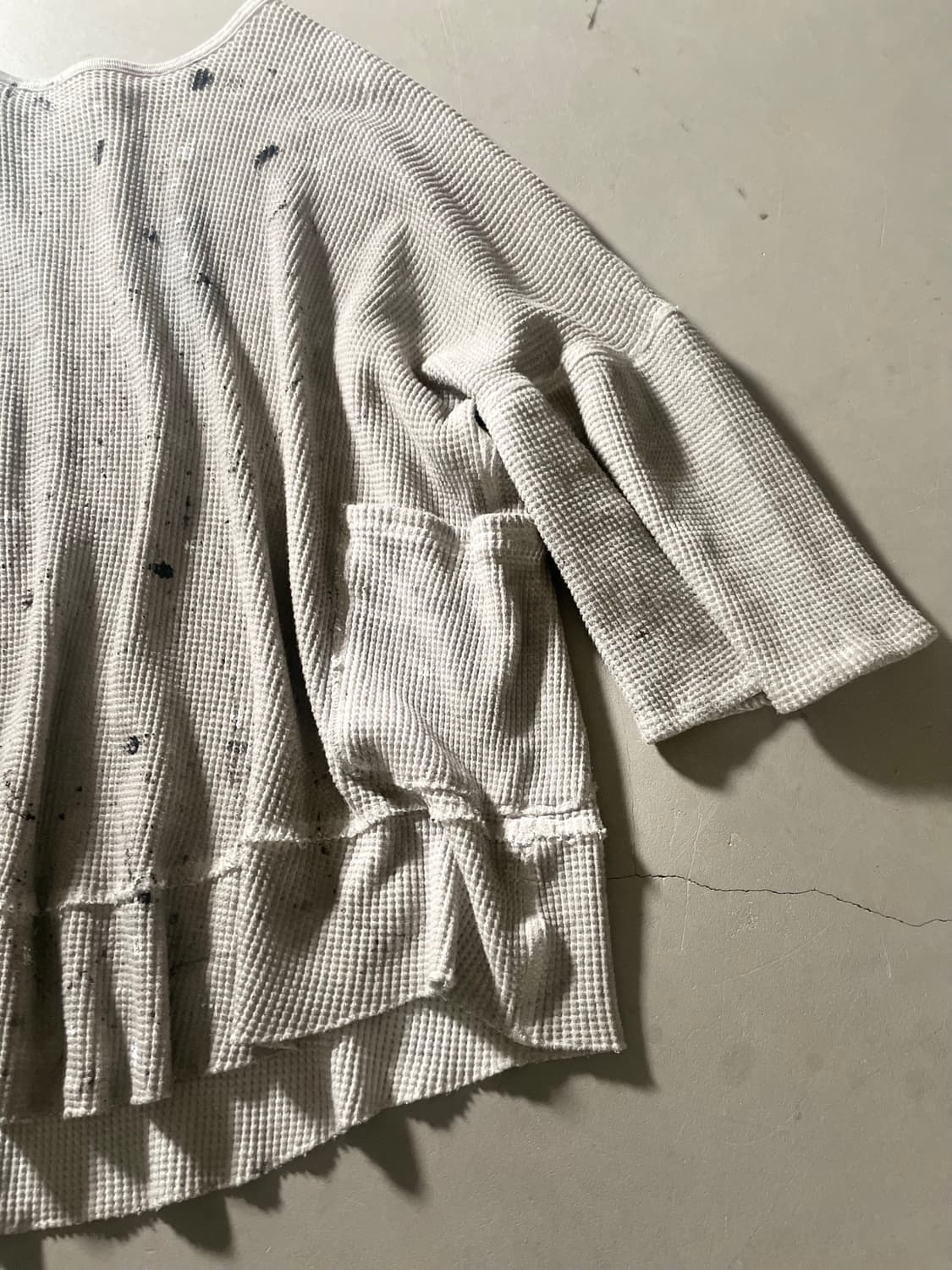 KZ ATELIER  Waffle Oversized Pullover 상품이미지4