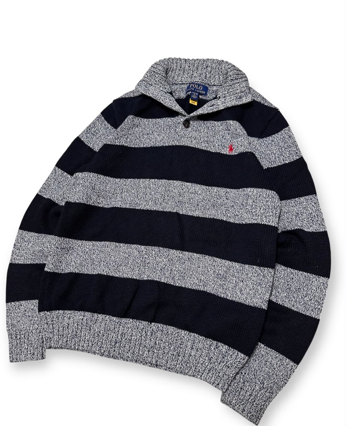 폴로 랄프로렌 스트라이프 하프넥 니트 상품이미지3