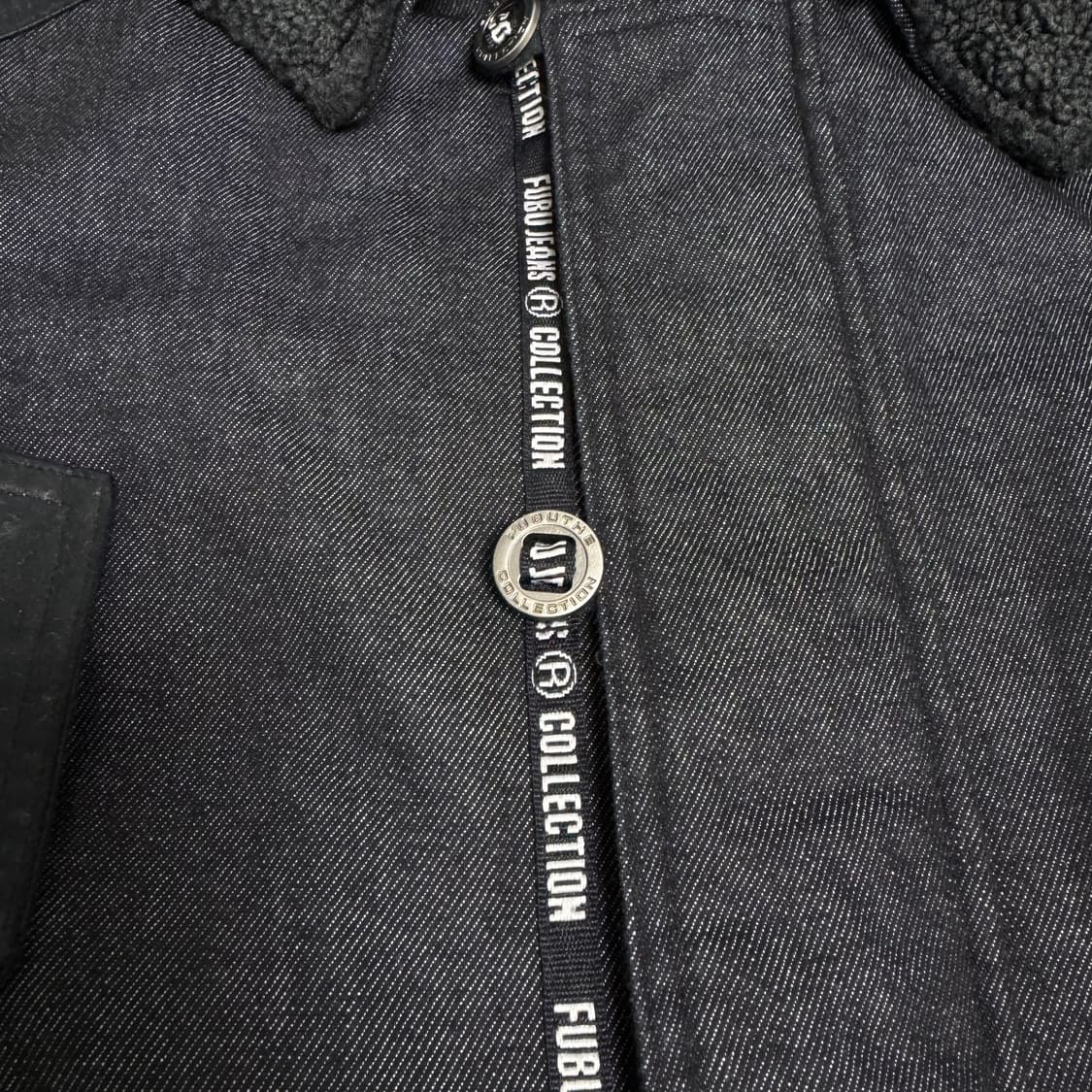 FUBU 후부 00년대 머스탱 데님 후드 코트 자켓 상품이미지2