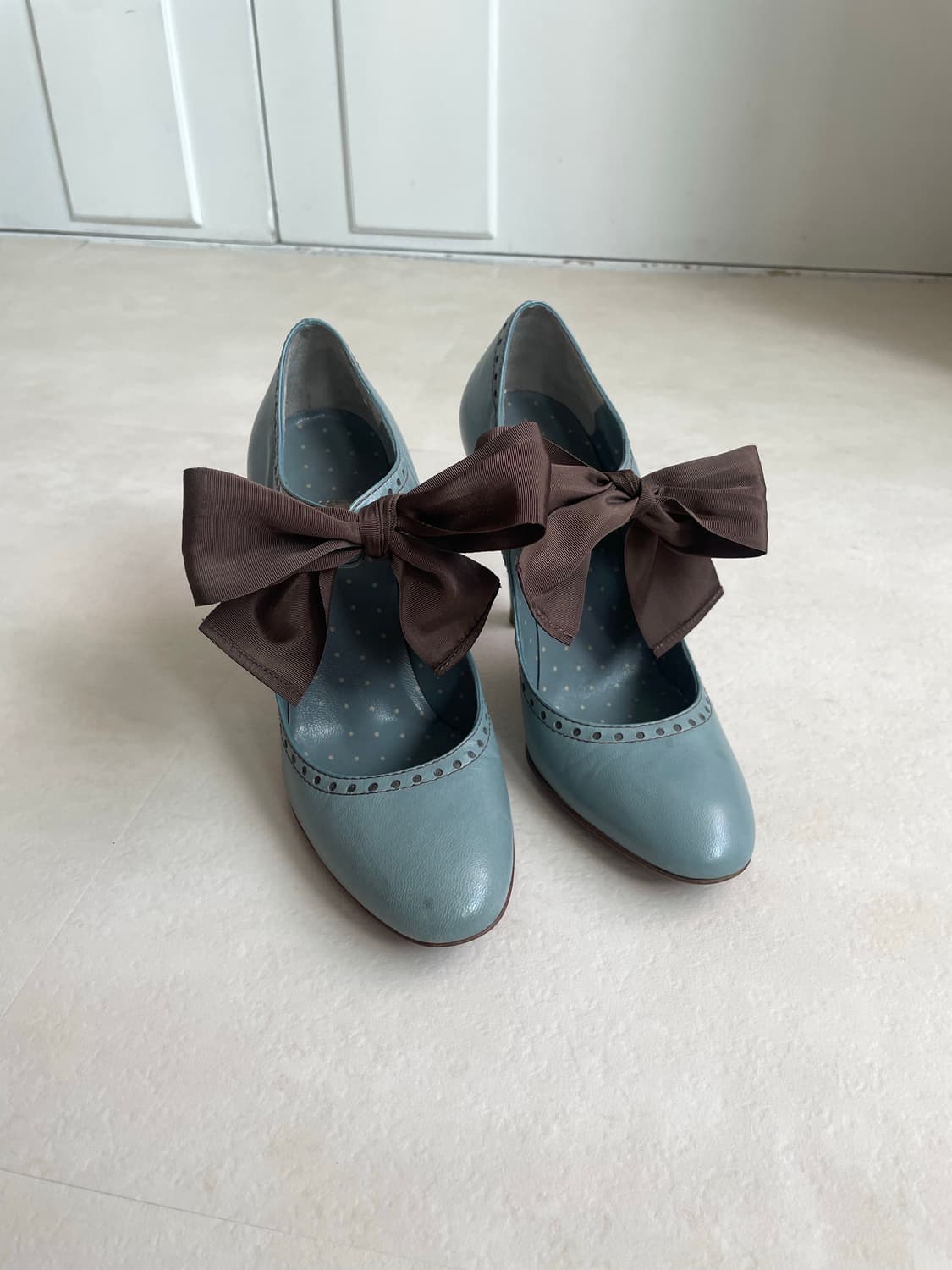 90's Moschino cheap and chic bow heels 상품이미지2