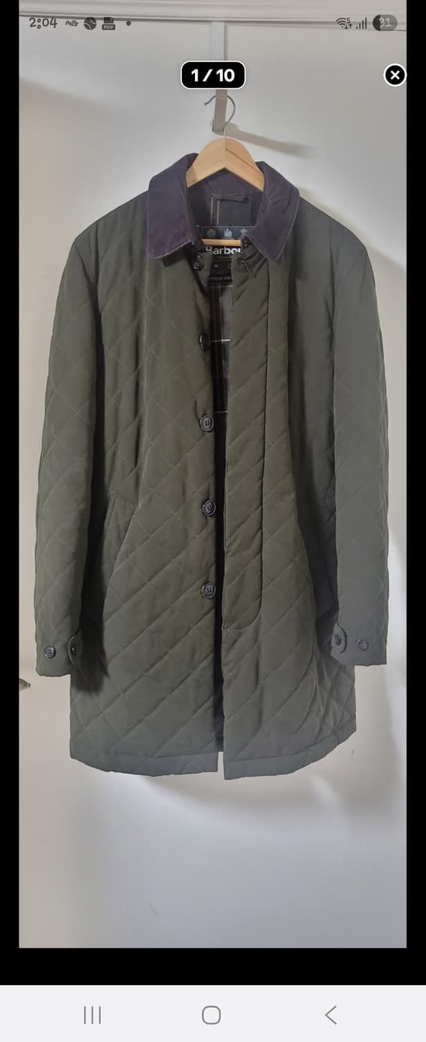 바버 타탄 자켓(코트)  상품이미지1