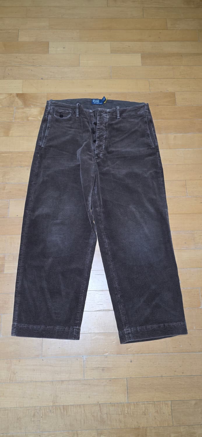 폴로랄프로렌 와이드핏 코듀로이 팬츠 W34L30 상품이미지1