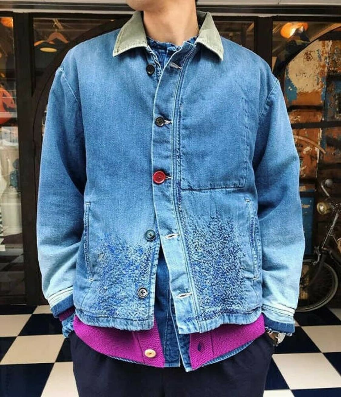 [3] kapital kountry 8oz 데님 덱자켓 상품이미지1