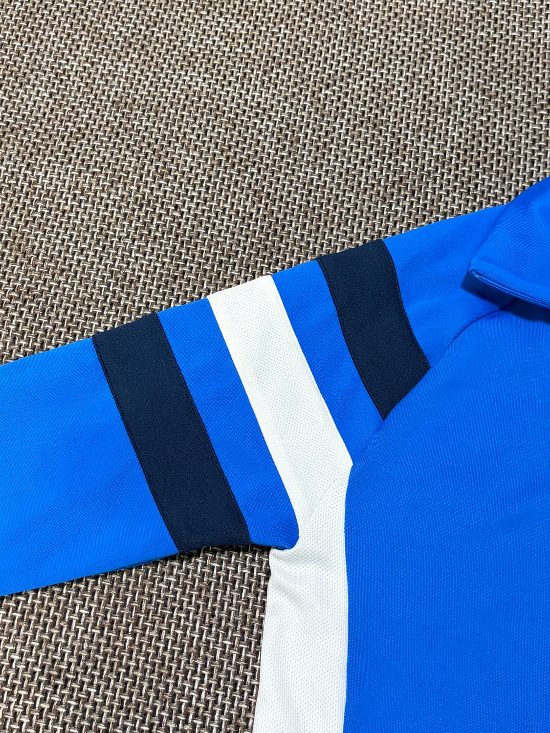 아디다스 블루 트레포일 트랙탑 져지 상품이미지3