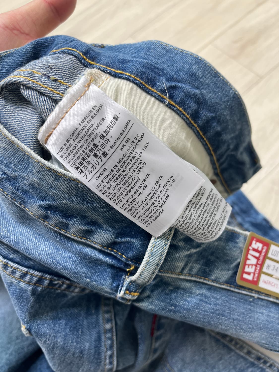 리바이스빈티지클로딩 LVC55501 Olive You Rock 34X32 상품이미지7