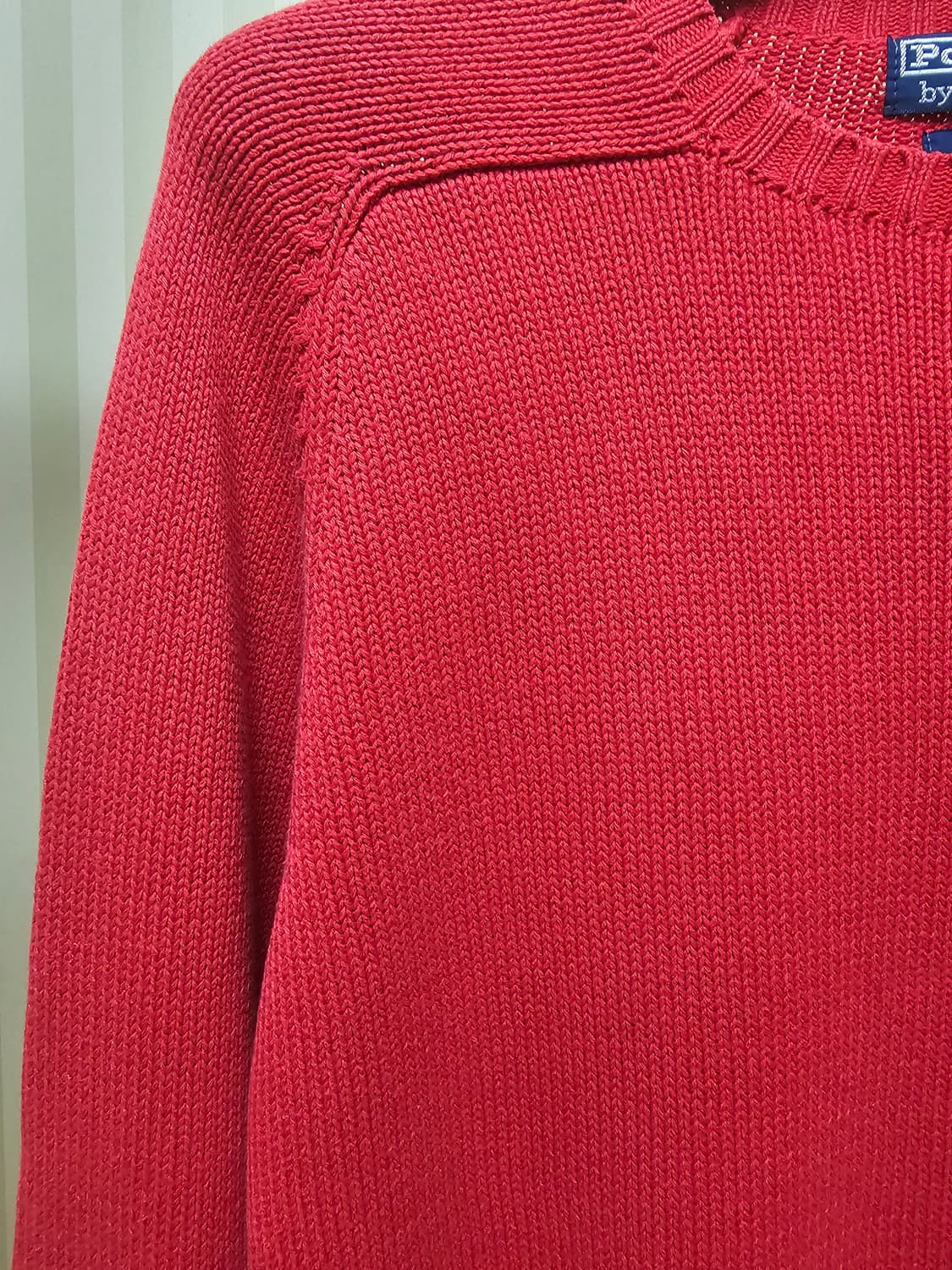 폴로 니트 코튼 여성 S 상품이미지5