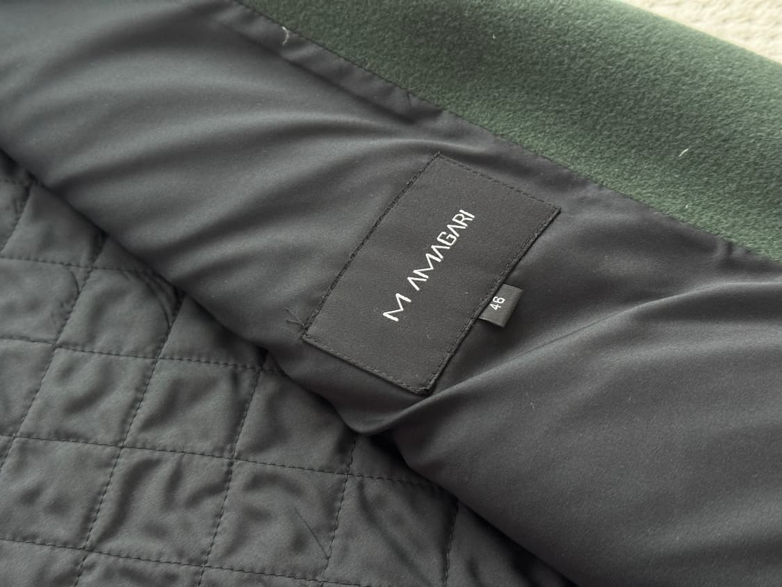 [46] 마마가리 양모 캐시미어 코트 상품이미지4