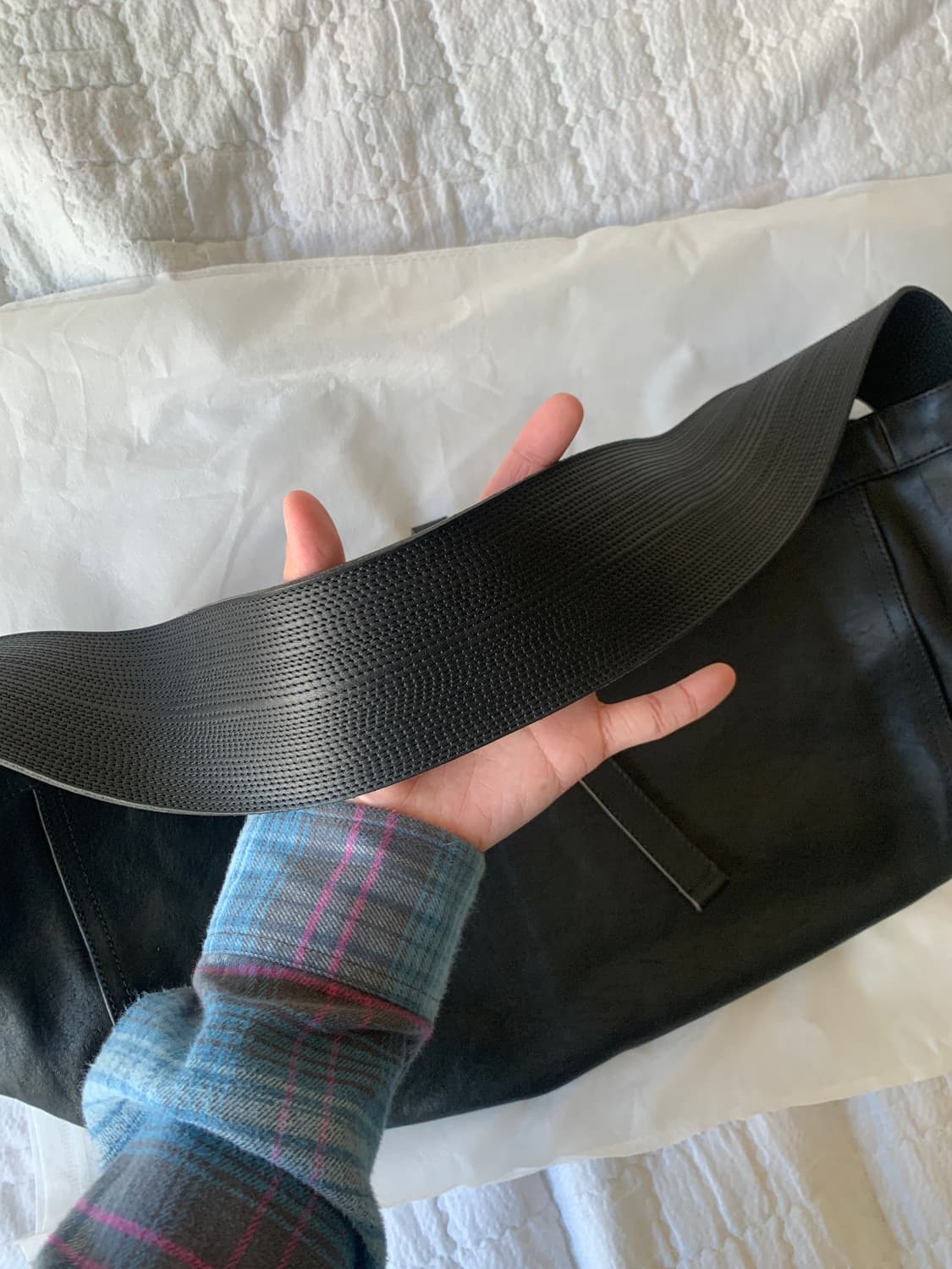 23aw LOT.004 Newsboy Bag (Horse leather) 상품이미지5