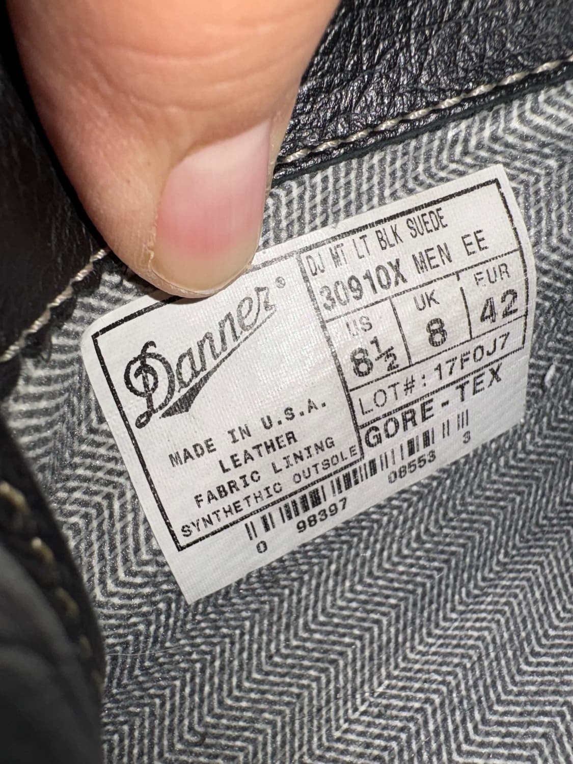 대너 마운틴라이트 고어텍스 스웨이드 42 상품이미지6