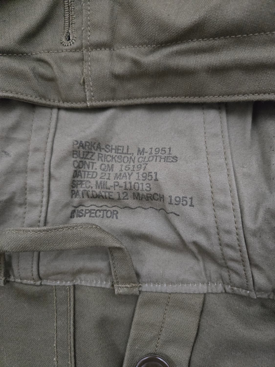 버즈릭슨 m51 피쉬테일 L 라지 상품이미지7