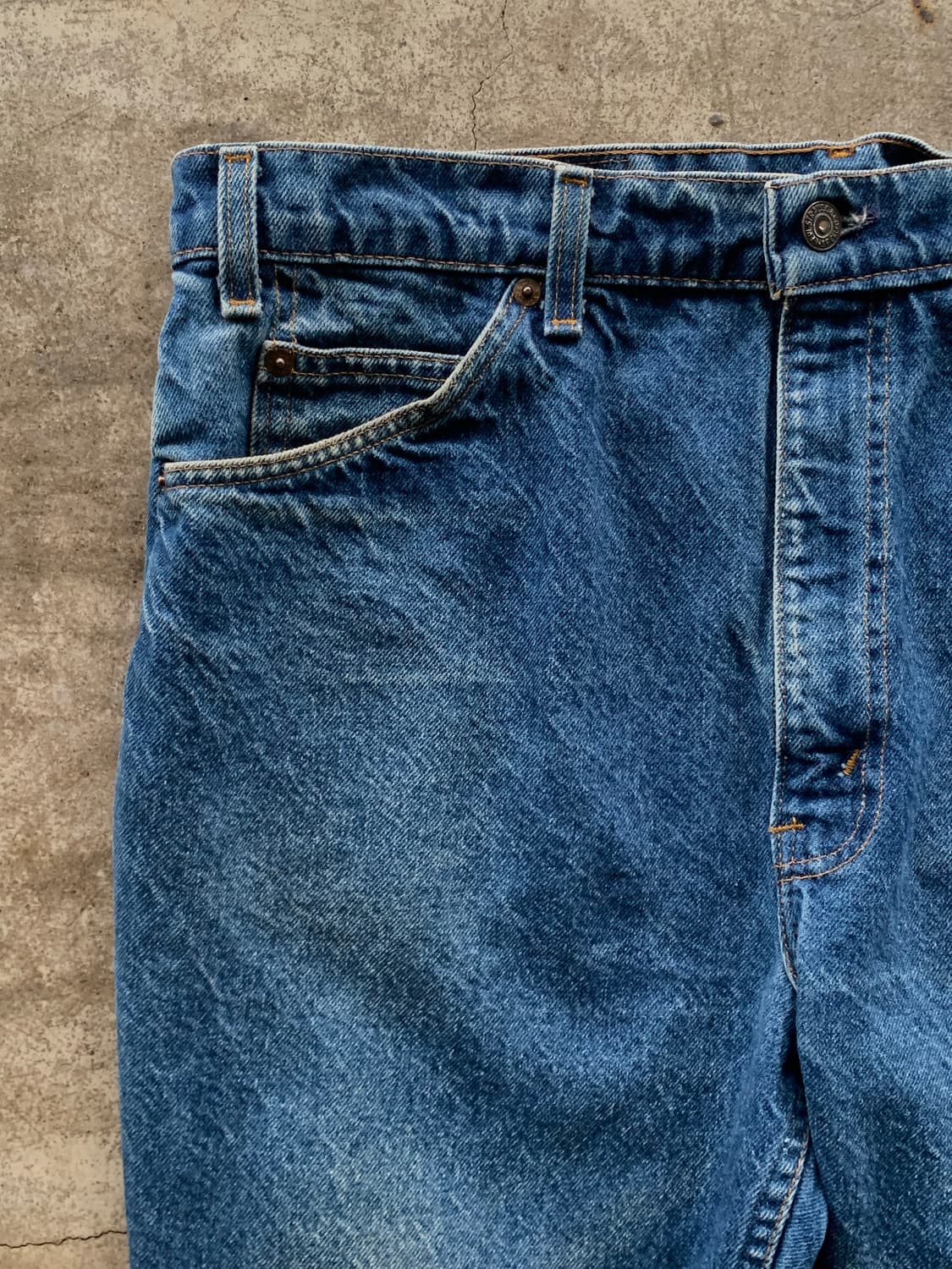 80s 리바이스 517 오렌지탭 데님팬츠 상품이미지2
