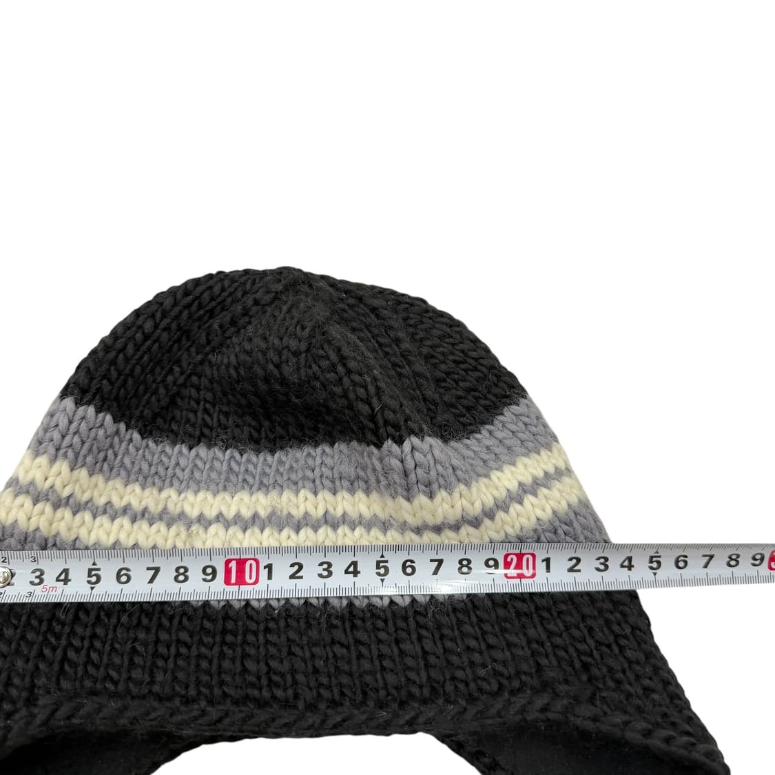 BULA 빈티지 이어플랩 비니 모자 블랙 상품이미지5