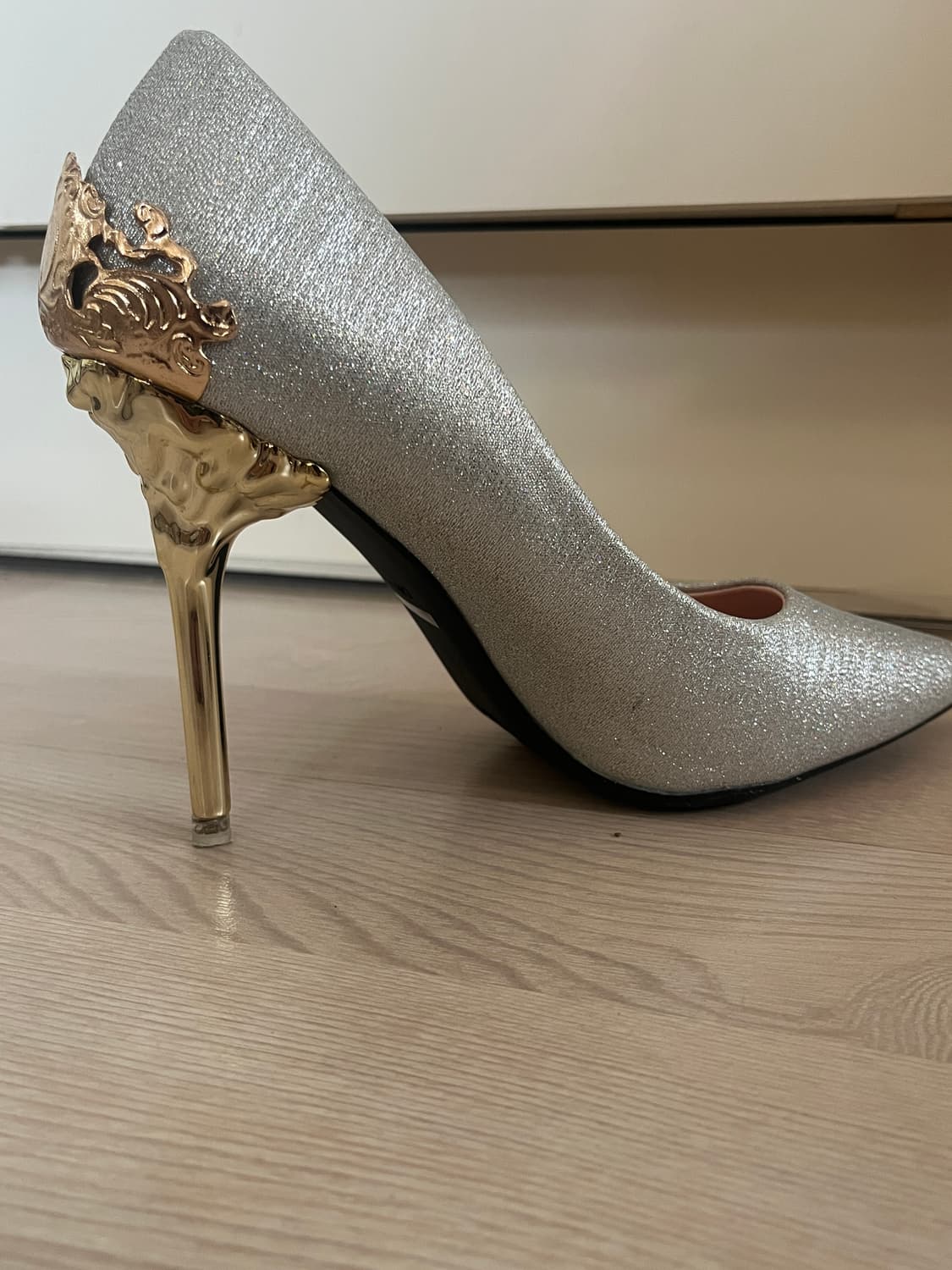 실버 10cm 힐 (240) 상품이미지3