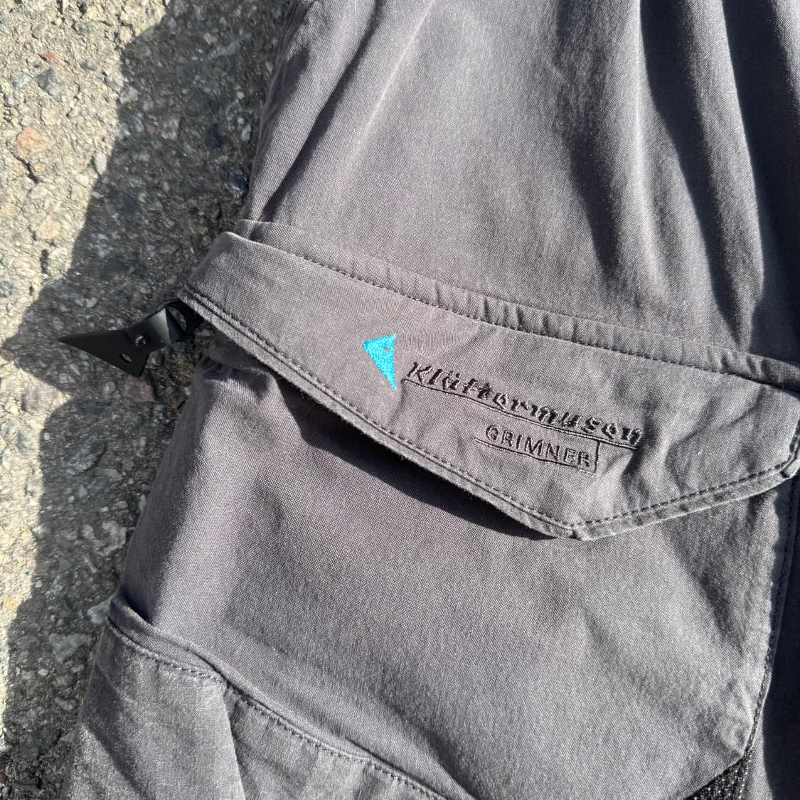 클라터뮤젠 GRIMNER 립스탑 카고 반바지 상품이미지7