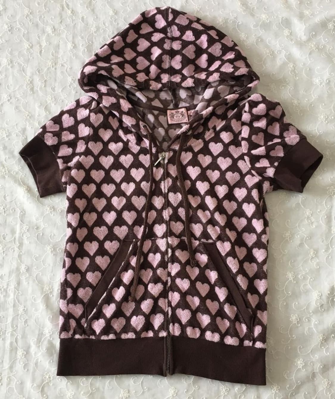빈티지 JUICY COUTURE 쥬시꾸뛰르 하트 후드집업 hoodies 상품이미지1