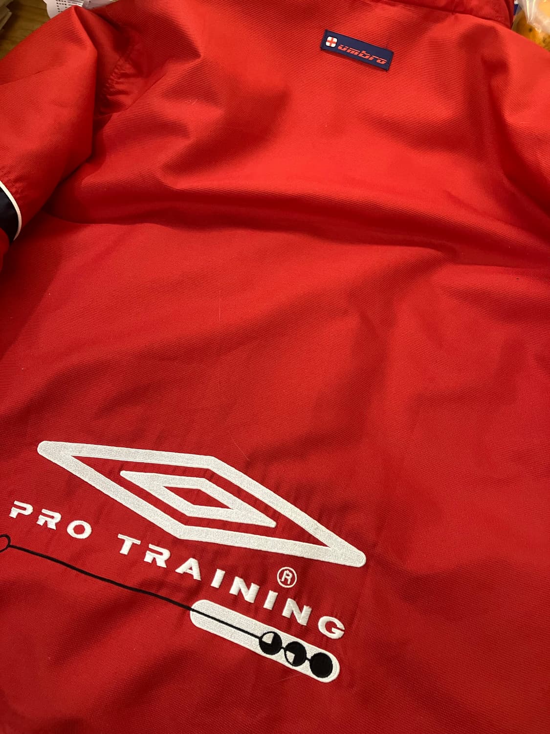 엄브로 점퍼 레드 90  #csz2522 상품이미지4