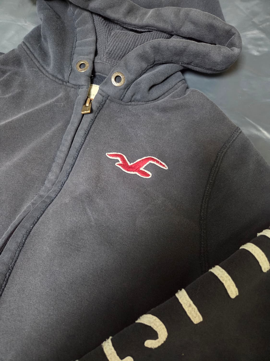 홀리스터 차콜 후드집업 상품이미지2