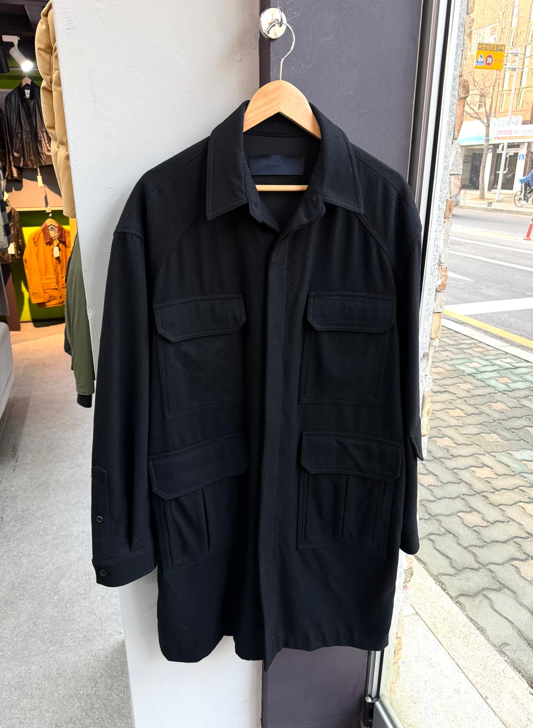 100~105/ 준지 20FW 울블랜딩 4포켓 코트자켓 상품이미지2