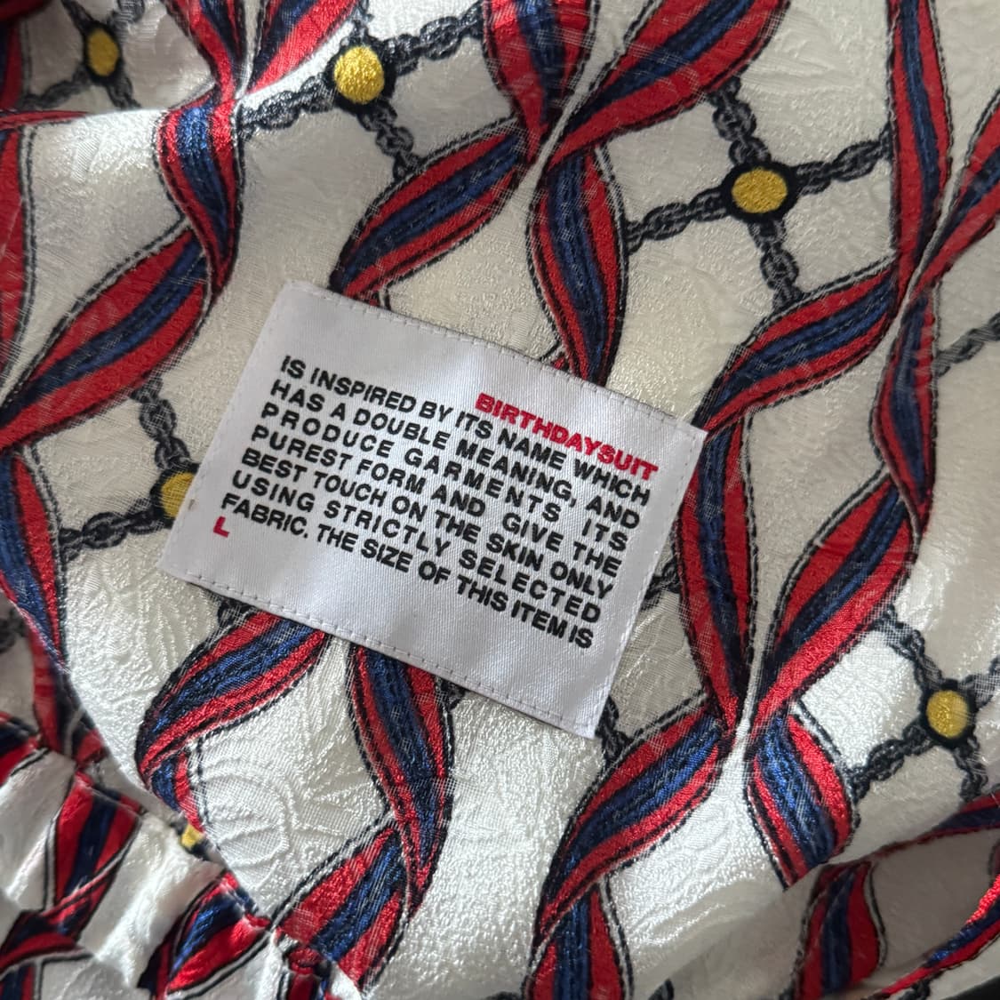 벌스데이수트 블루종 (L) / 정가 17만1천원, 1회 착용 상품이미지1