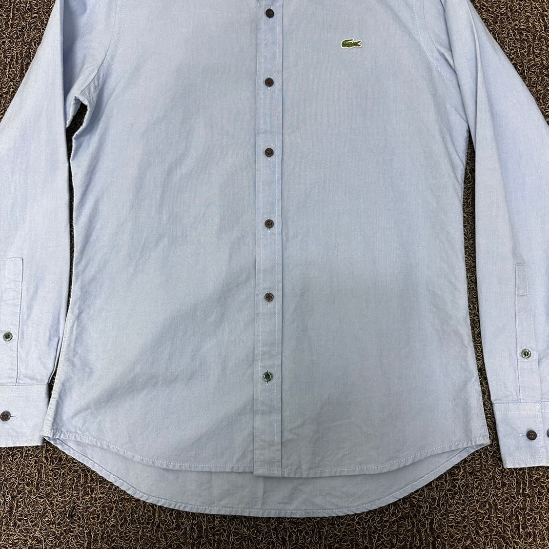 라코스테 옥스포드 하늘색 남방 여성 셔츠 95사이즈 상품이미지4