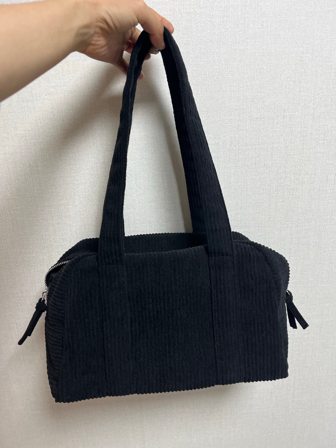 드파운드 코듀로이백 블랙 상품이미지3