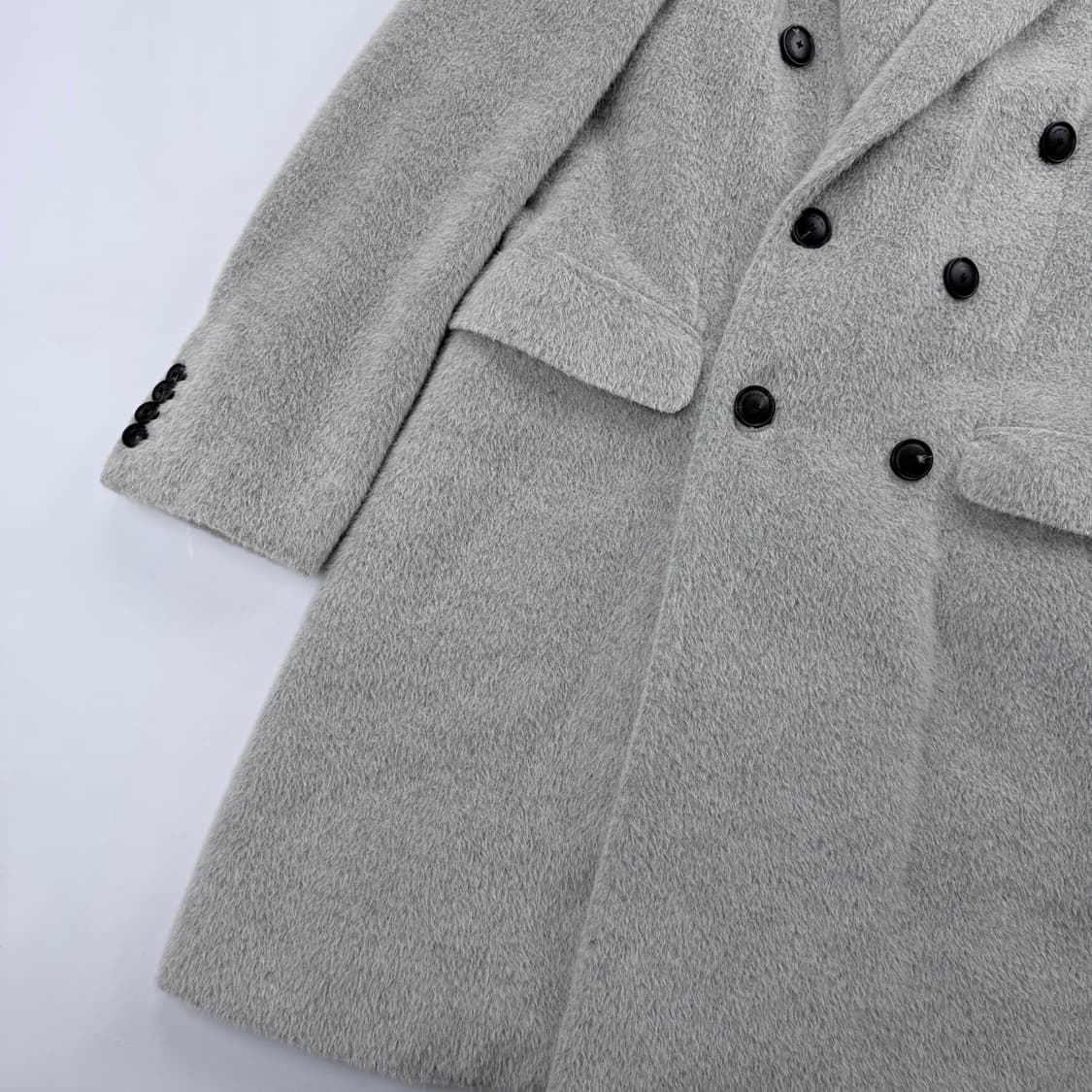 EMPORIO ARMANI Alpaca wool blend coat 상품이미지4