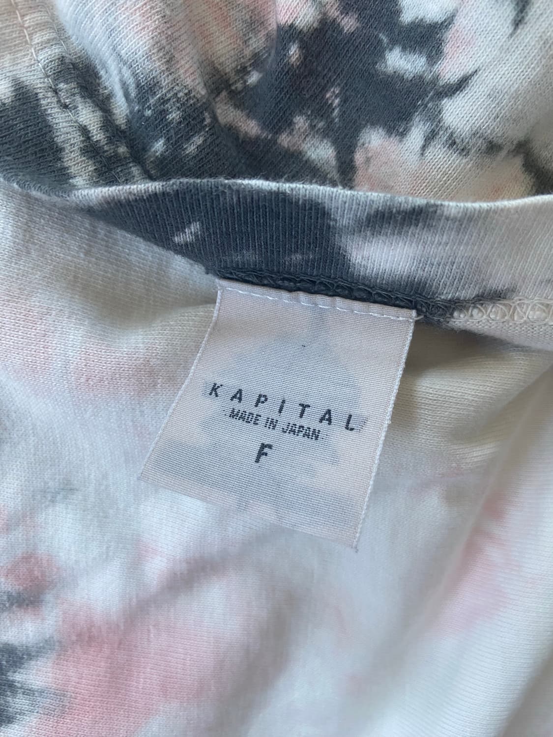 KAPITAL 타이다이 오버사이즈 반팔 티셔츠 상품이미지3