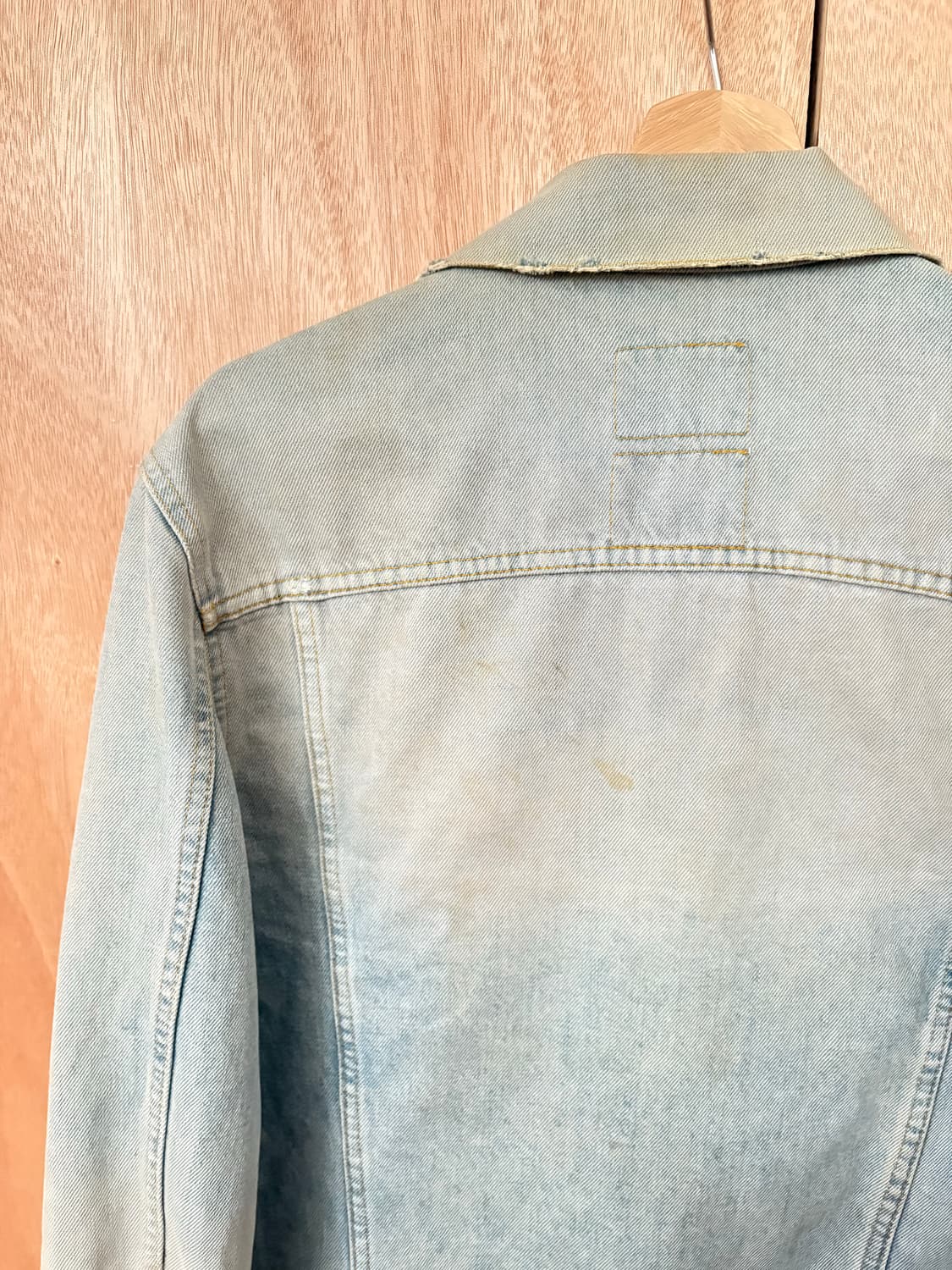 90s helmut lang denim trucker(48) 상품이미지4