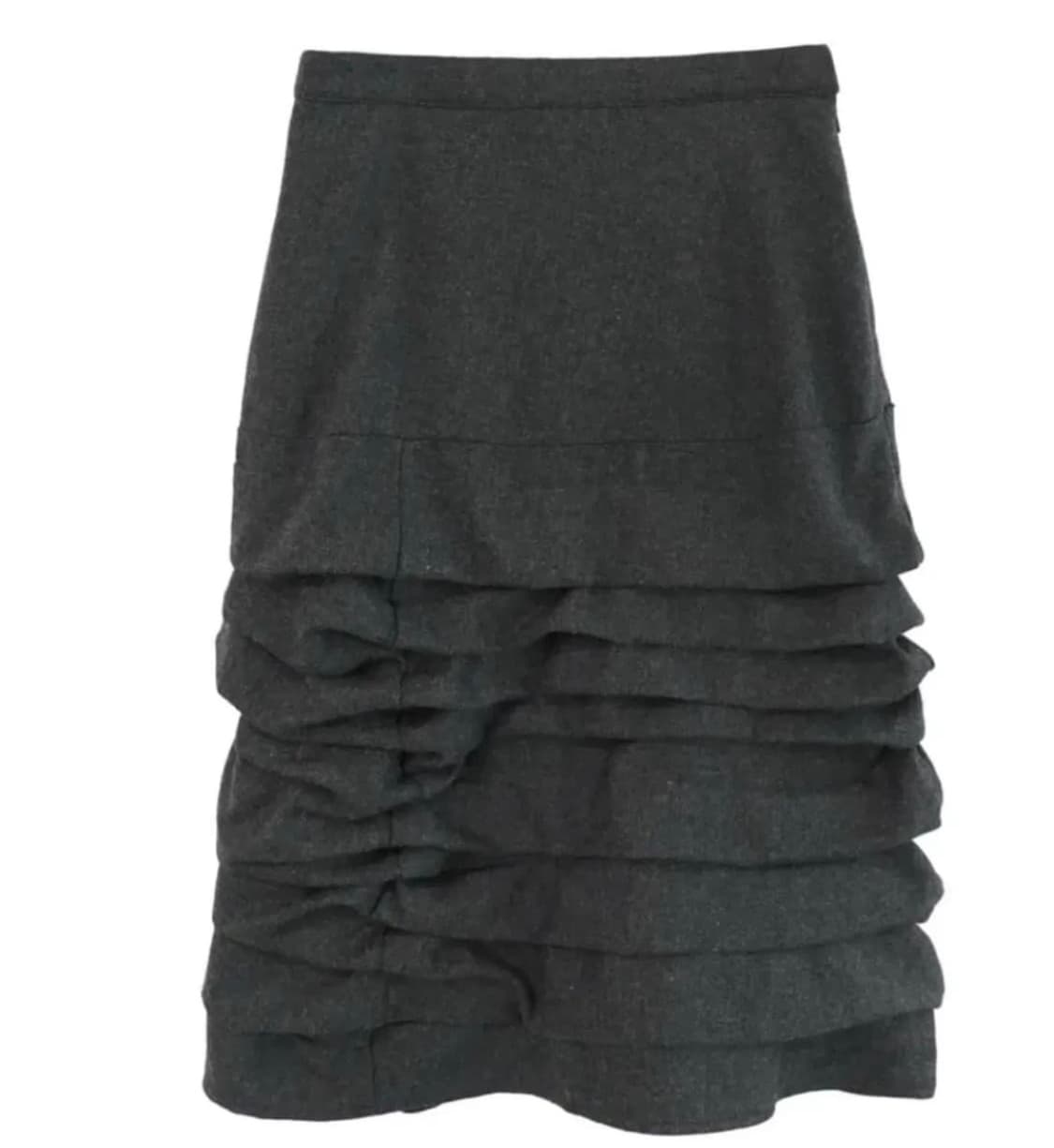 에옹쓰 piled wool skirt B grade제품 상품이미지4