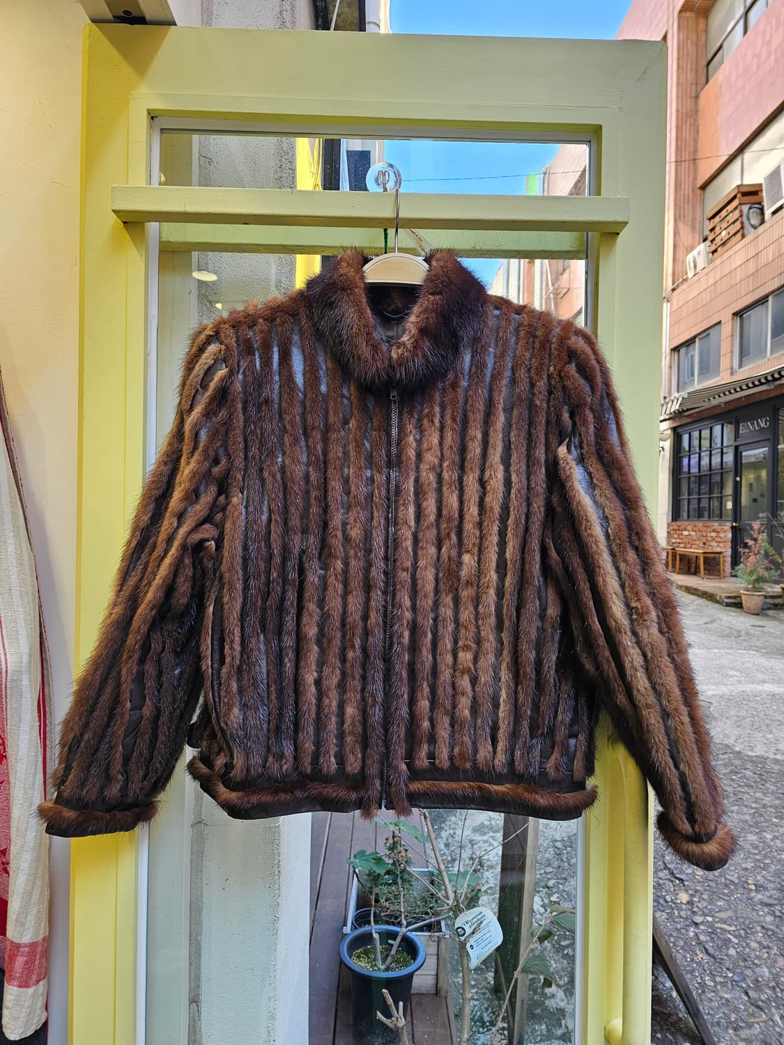 Japan 밍크 레더 숏자켓 상품이미지5