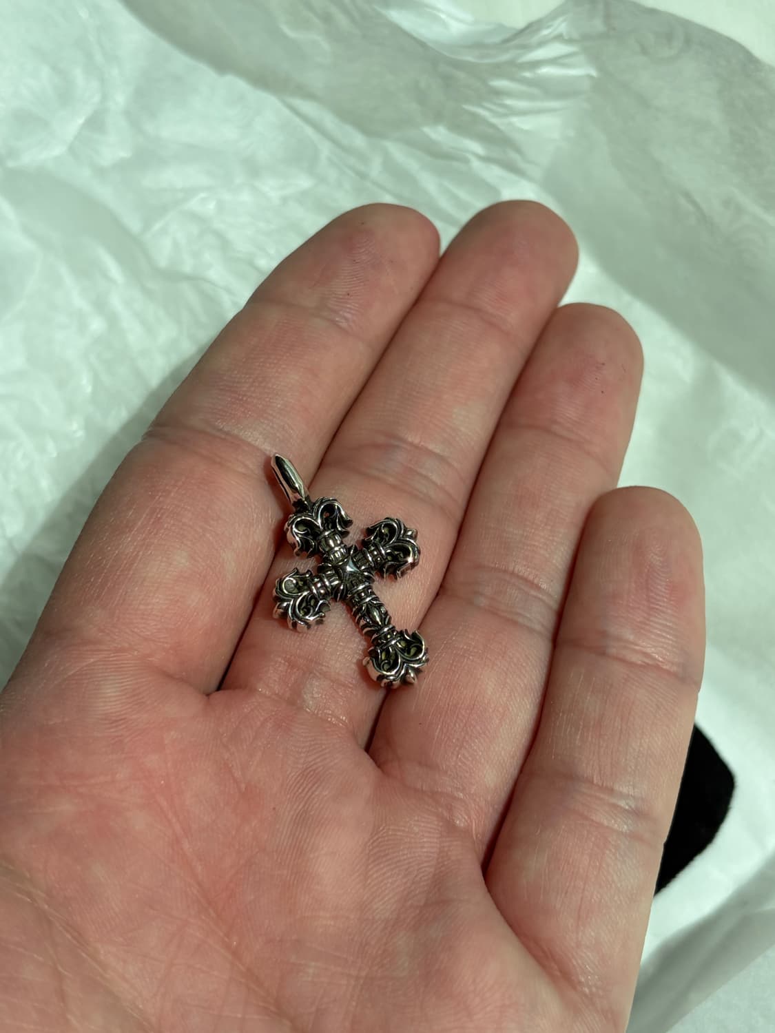 [OS] 크롬하츠 필리그리 크로스 타이니 참 펜던트 새상품 상품이미지4