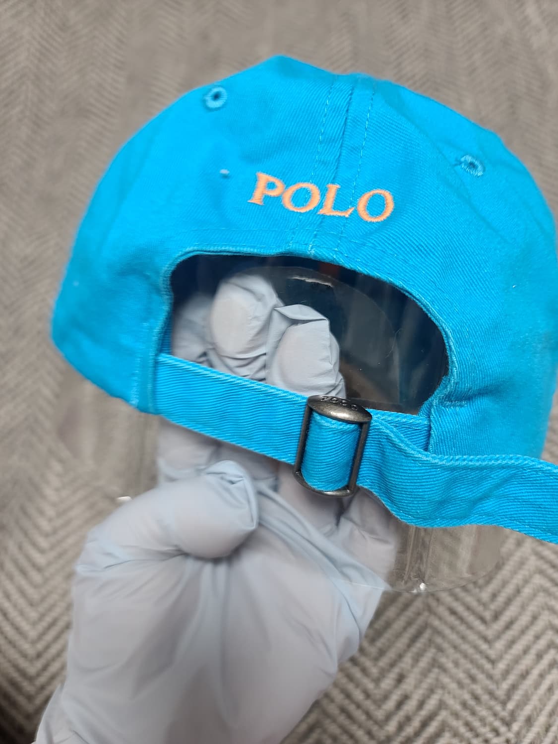 폴로 랄프로렌 볼캡 하늘색 원사이즈 상품이미지4