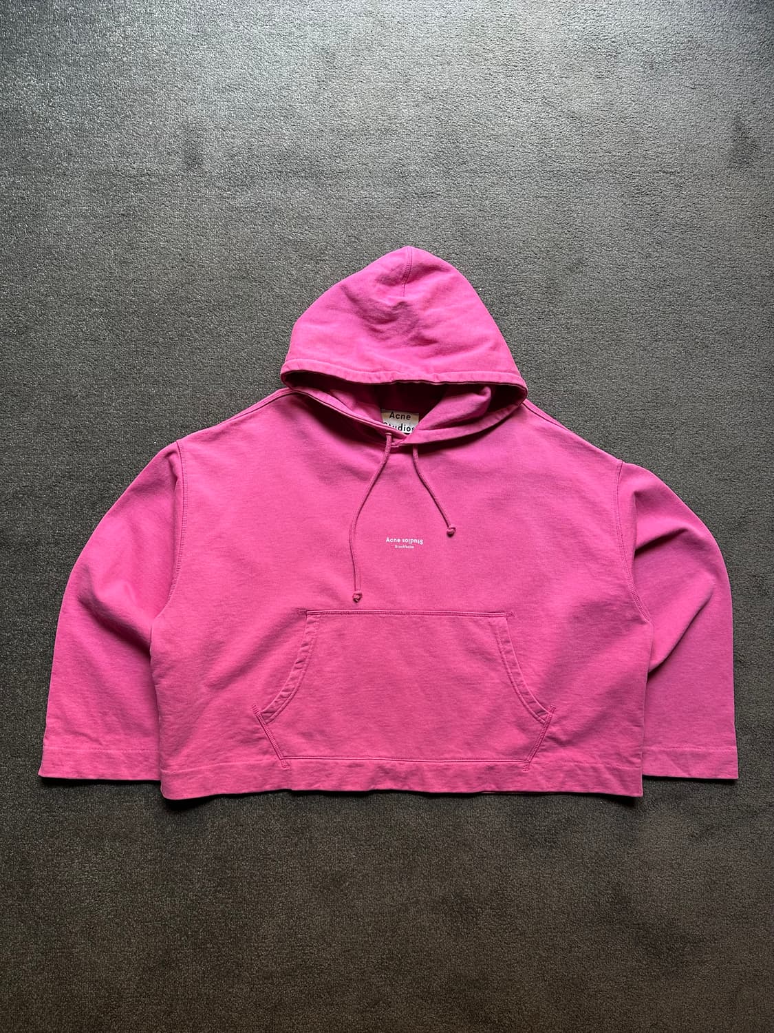 아크네 스튜디오 크롭 후드티 S 상품이미지1