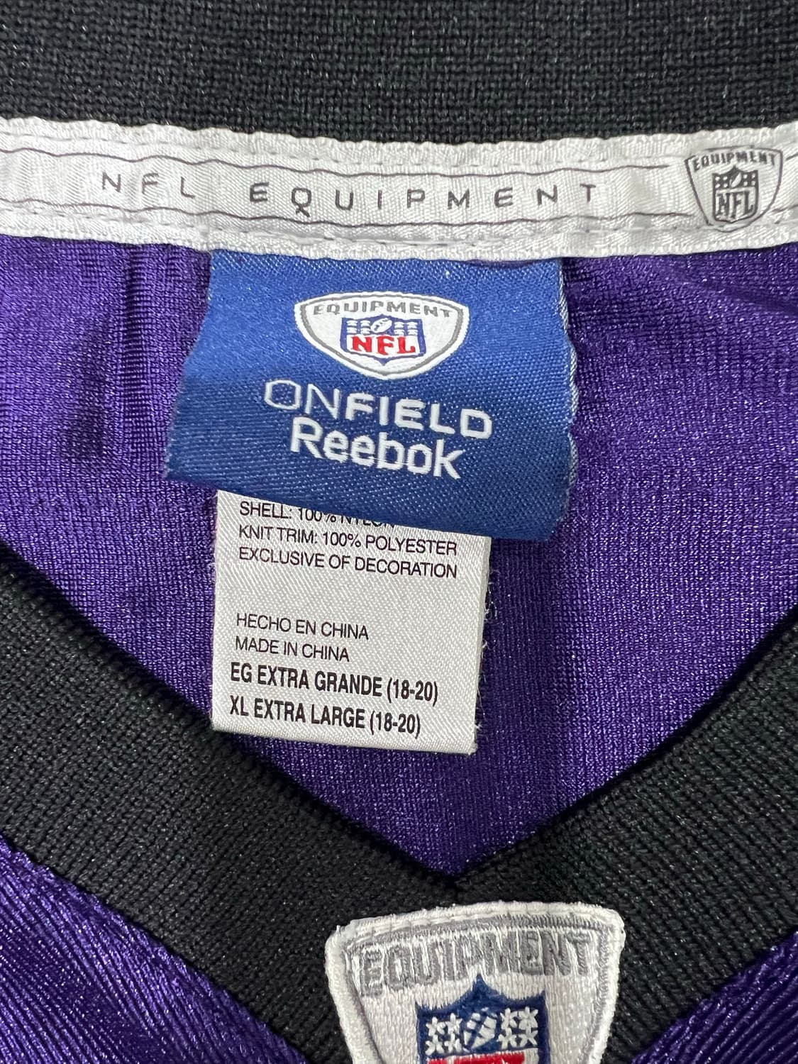 NFL 레이븐스 져지 스포츠 유니폼 상품이미지4