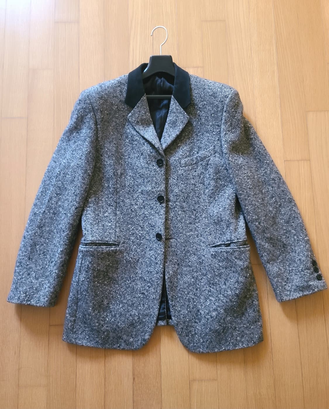 AAR Yohji yamamoto 요지 야마모토 트위드 울 자켓 상품이미지1