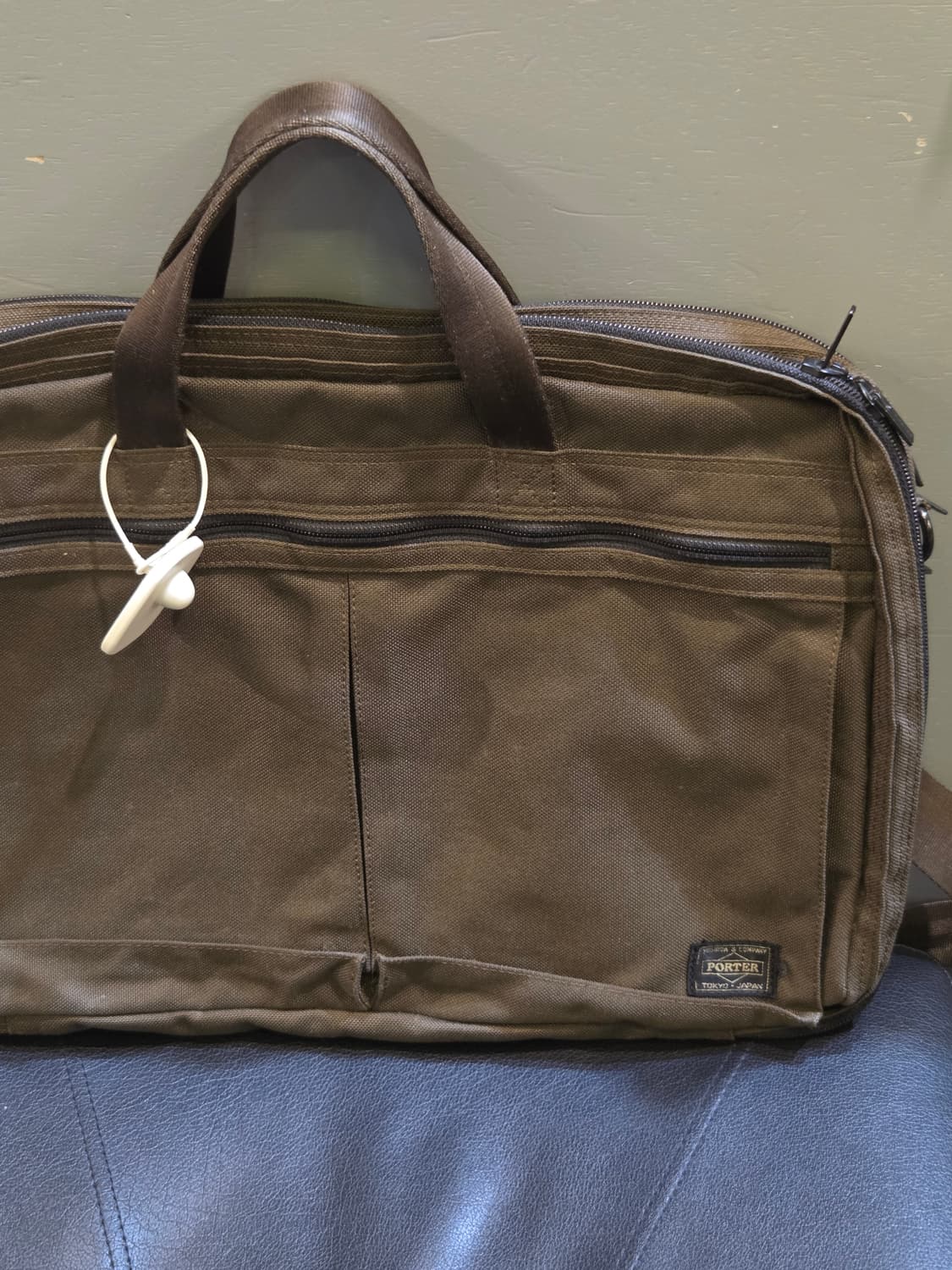 PORTER 포터 카키브라운 크로스백💯 상품이미지1