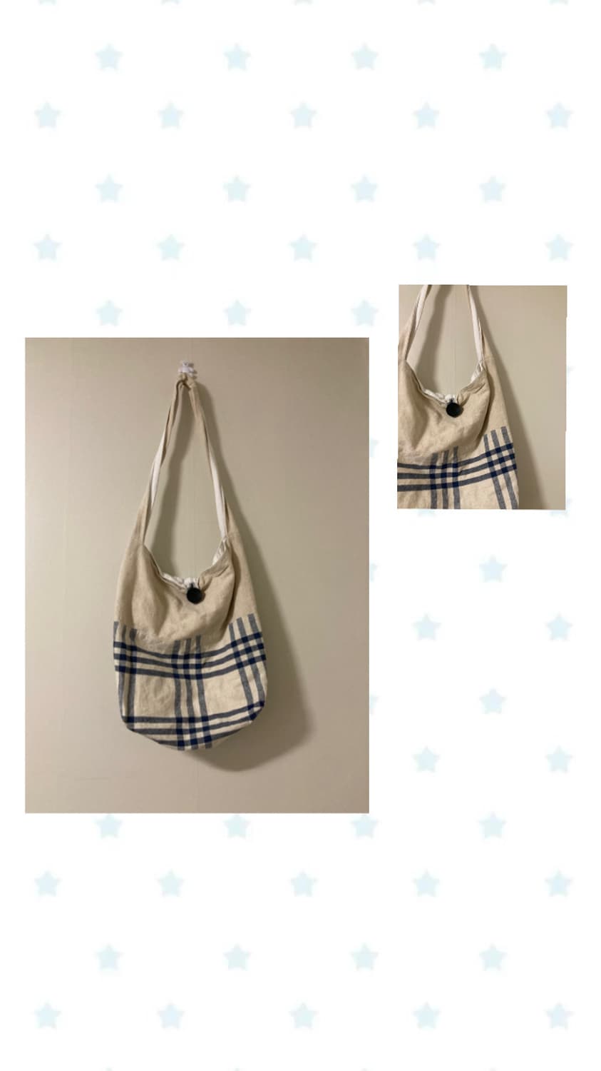 원단추 가방 상품이미지1