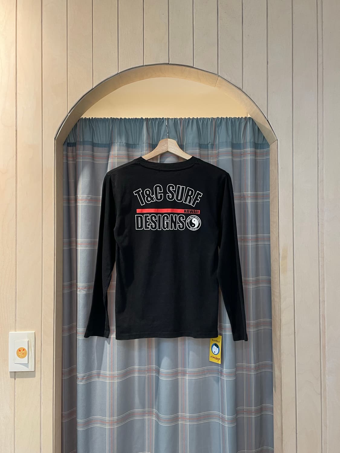 일본빈티지 서프 프린팅티셔츠 상품이미지3