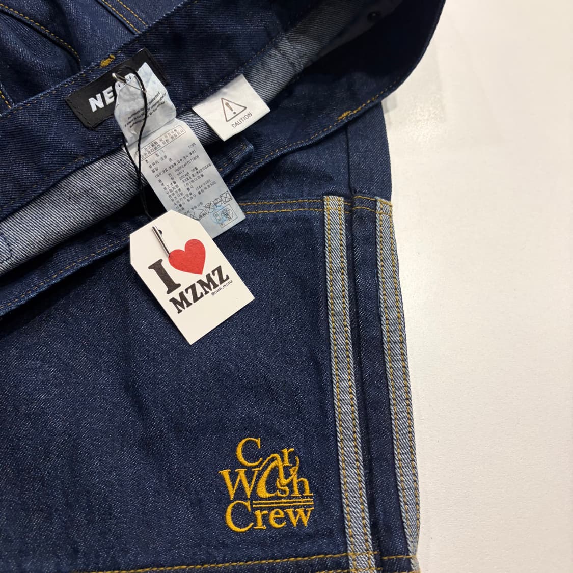 [L] 널디 x CCWC 워크웨어 데님 팬츠 C312 상품이미지3
